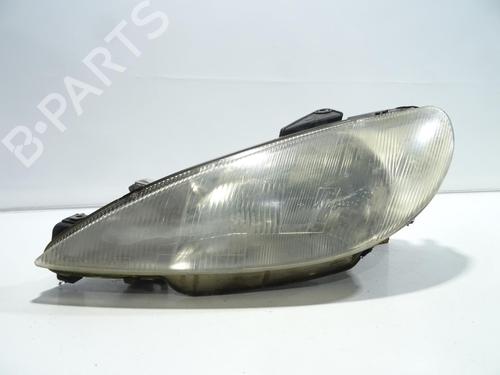 Used Left headlight PEUGEOT 206 Hatchback (2A/C) 2.0 HDI 90 (90 hp) 24055400