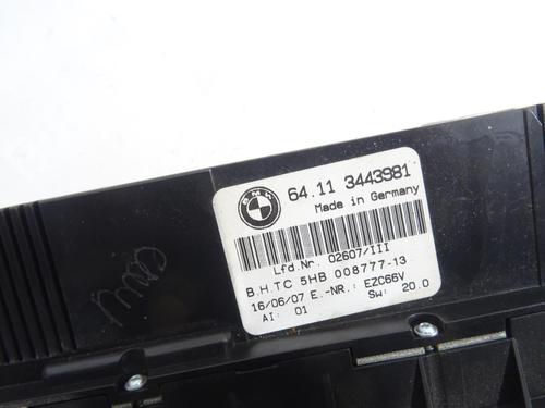 Climate control BMW X3 (E83) 3.0 d | BP26573562I5 - Image 2