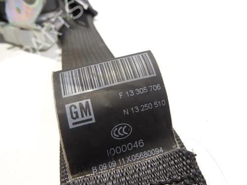 Front right seatbelt OPEL MERIVA B MPV (S10) 1.7 CDTI (75) | BP27650570I25 - Image 6