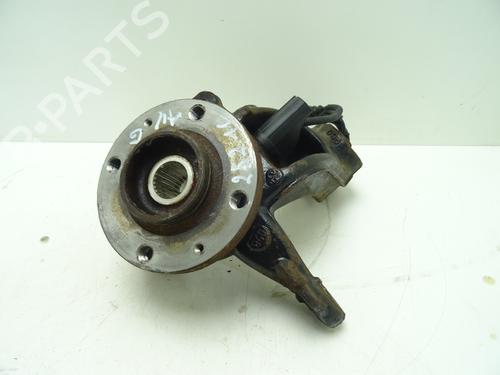 Used Left front steering knuckle PEUGEOT 208 I (CA_, CC_) 1.6 GTi (208 hp) 28193938