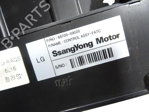Climate control SSANGYONG ACTYON I 200 Xdi 4WD | BP38182081I5 - Image 2