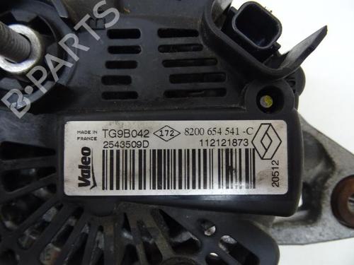 Used Alternator Alternator RENAULT TWINGO II (CN0_) 1.2 16V (CN04, CN0B) (75 hp) 20043858 20043858