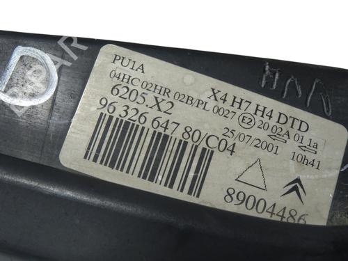 Right headlight CITROËN C5 I (DC_) 2.0 HDi (DCRHZB, DCRHZE) | BP38550141C29 - Image 3