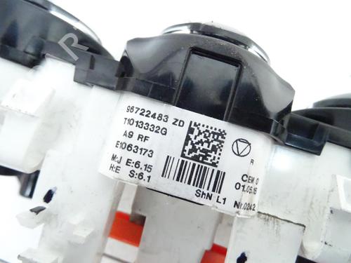 Climate control PEUGEOT 2008 I (CU_) 1.6 BlueHDi 100 | BP20063322I5 