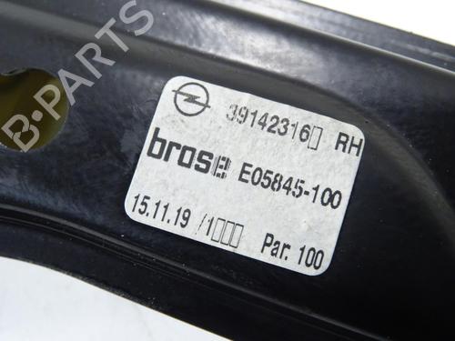 Front right window mechanism OPEL ASTRA K (B16) 1.5 CRDI (68) | BP30058969C23