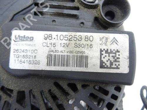 Used Alternator Alternator PEUGEOT 308 SW II (LC_, LJ_, LR_, LX_, L4_) 1.6 BlueHDi 120 (120 hp) 31641638 31641638