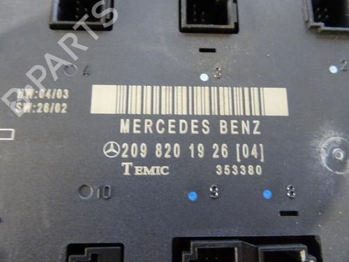 Used Electronic module Electronic module MERCEDES-BENZ CLK (C209) CLK 270 CDI (209.316) (170 hp) 40492863 40492863