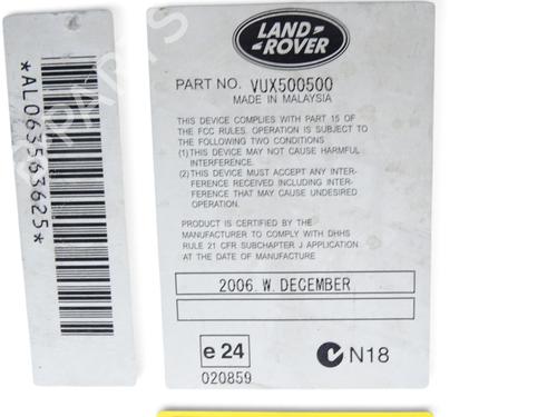 Used Radio Radio LAND ROVER RANGE ROVER SPORT I (L320) 2.7 D 4x4 (190 hp) 38976258 38976258