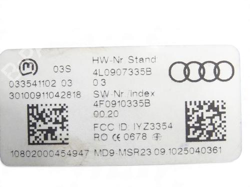 Used Electronic module Electronic module AUDI Q7 (4LB) 4.2 TDI quattro (340 hp) 40016516 40016516