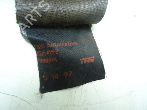 Used Rear right seatbelt Rear right seatbelt PEUGEOT 406 (8B) 1.9 D (75 hp) 33884745 33884745