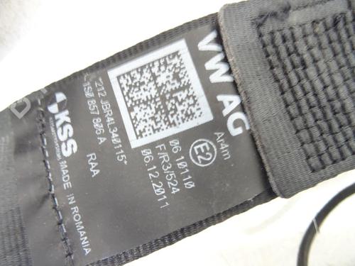 Used Rear left seatbelt Rear left seatbelt VW UP! (121, 122, BL1, BL2, BL3, 123) 1.0 (60 hp) 20052094 20052094