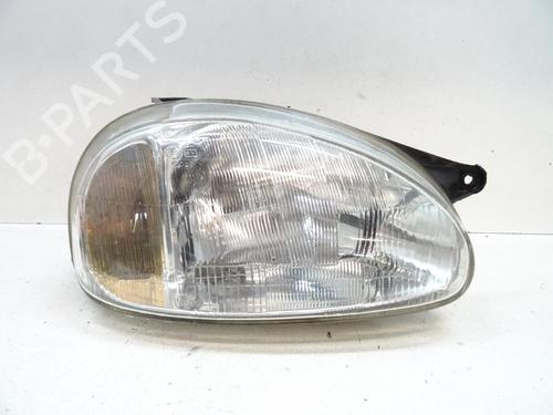 Used Right headlight OPEL CORSA B (S93) 1.7 D (F08, F68, M68) (60 hp) 20053925