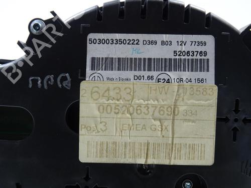 Instrument cluster FIAT 500X (334_)  | BP21554852C47 