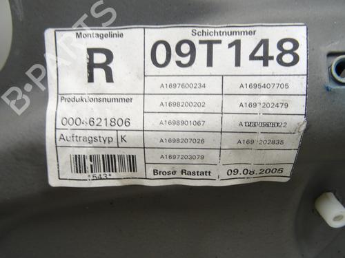 Front right window mechanism MERCEDES-BENZ B-CLASS Sports Tourer (W245) B 200 CDI (245.208) | BP28209500C23 