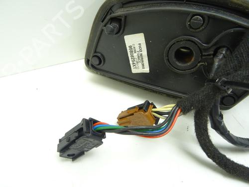 Right mirror PEUGEOT 207 SW (WK_) 1.6 HDi | BP28477376C27