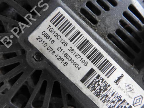 Used Alternator Alternator DACIA DUSTER (HS_) 1.2 TCe 125 (125 hp) 20058772 20058772
