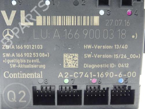 Used Electronic module Electronic module MERCEDES-BENZ GLA-CLASS (X156) [2013-2022] 29301089 29301089