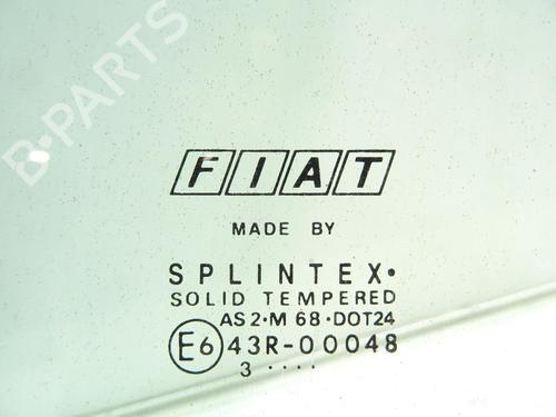 Used Front left door window Front left door window FIAT PUNTO (188_) 1.2 60 (188.030, .050, .130, .150, .230, .250) (60 hp) 22643554 22643554