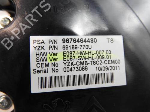 Used Instrument cluster PEUGEOT 3008 I MPV (0U_) 2.0 HDi (163 hp) 20059725