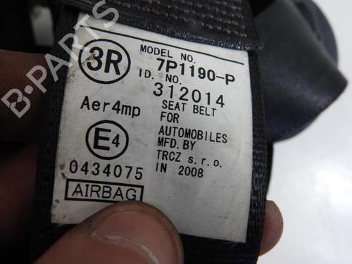 Used Front right seatbelt Front right seatbelt PEUGEOT 107 (PM_, PN_) 1.0 (68 hp) 20043162 20043162
