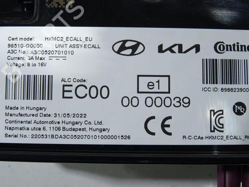 Control unit HYUNDAI GETZ (TB) | BP25594328M11 - Image 4