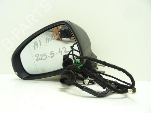 Used Left mirror AUDI A1 (8X1, 8XK) 1.4 TDI (90 hp) 29012441