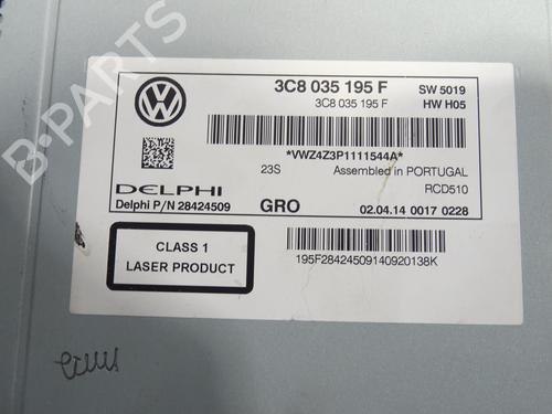 Radio VW PASSAT B7 Variant (365) 2.0 TDI 4motion | BP32447226E6