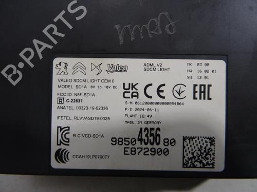 Øvrige styreenhet CITROËN C4 III (BA_, BB_, BC_) 1.2 Hybrid 136 (BAHPYJ) | BP29481313M11 