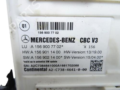 Used Control unit Control unit MERCEDES-BENZ A-CLASS (W176) A 200 CDI / d (176.008) (136 hp) 40124348 40124348