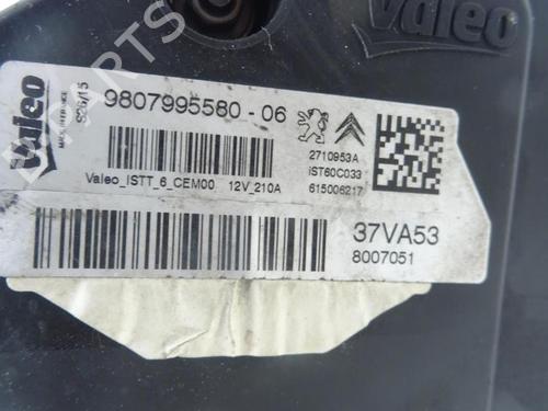 Used Alternator Alternator CITROËN C5 III Break (RW_) 2.0 HDi (136 hp) 33991178 33991178