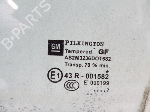 Dør rude ventre bagtil Dør rude ventre bagtil OPEL ASTRA H (A04) [2004-2014] 20066212 20066212