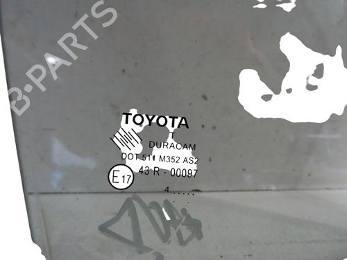 Used Front right quarter glass Front right quarter glass TOYOTA YARIS (_P13_) 1.4 D (NLP130_, NLP130) (90 hp) 39697349 39697349
