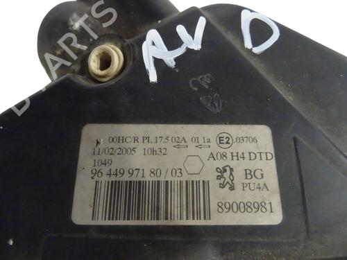 Right headlight PEUGEOT 1007 (KM_) 1.4 | BP39728800C29 - Image 6