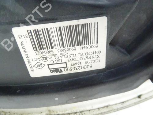 Left headlight RENAULT KANGOO (KC0/1_) 1.5 dCi (KC08, KC09) | BP21971722C28 