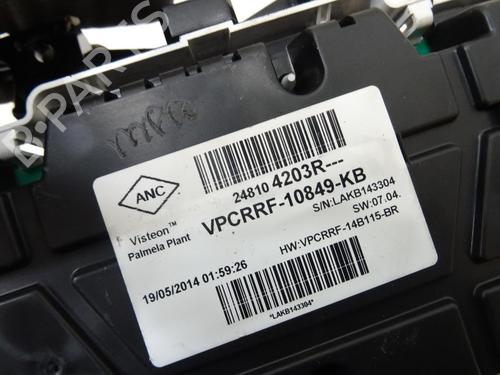 Instrument cluster RENAULT CLIO IV (BH_) 1.5 dCi 90 | BP20052649C47 