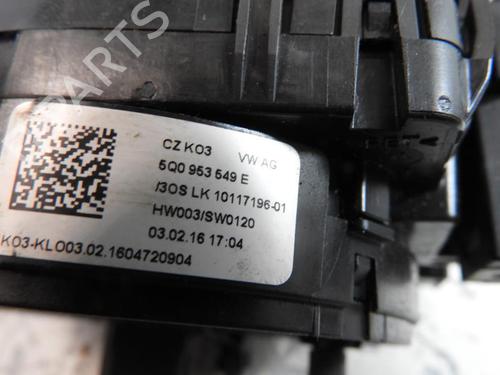 Steering column stalk VW GOLF SPORTSVAN VII (AM1, AN1)  | BP22642980I23 