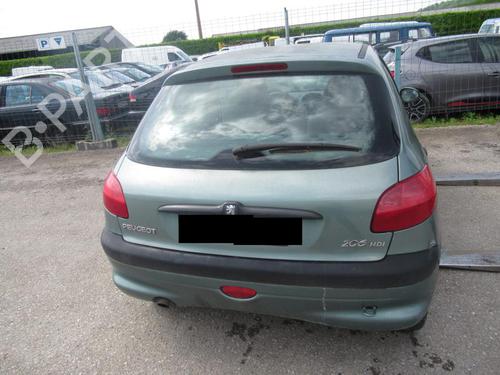 Front left exterior door handle PEUGEOT 206 Hatchback (2A/C) 2.0 HDI 90 | BP21825533C128 