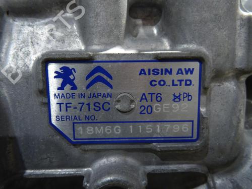 Used Gearbox Gearbox CITROËN C3 AIRCROSS II (2R_, 2C_) 1.2 PureTech 110 (2RHNZB, 2RHNZW, 2RHNPX, 2RHNPJ) (110 hp) 35888369 35888369