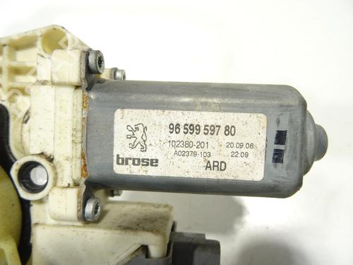 Rear right window mechanism PEUGEOT 607 (9D, 9U) 2.0 HDI | BP28163483C25 
