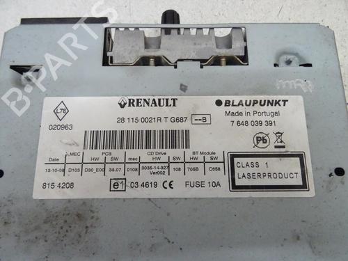 Radio RENAULT MEGANE III Hatchback (BZ0/1_, B3_) 1.9 dCi (BZ0N, BZ0J) | BP20052153E6 