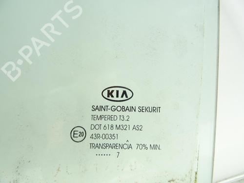 Rear left door window KIA CEE'D Hatchback (ED) 1.6 CRDi 115 | BP20062592C20 
