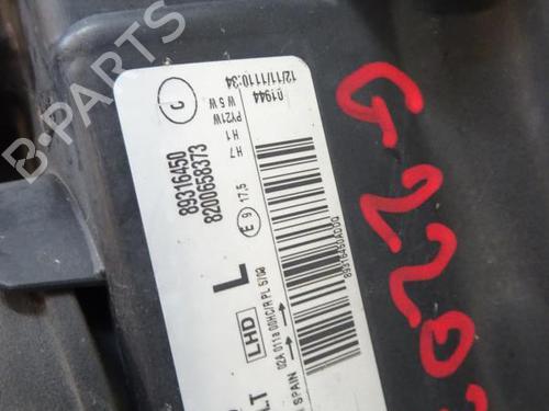 Used Left headlight Left headlight RENAULT MODUS / GRAND MODUS (F/JP0_) 1.5 dCi 75 (75 hp) 21968746 21968746