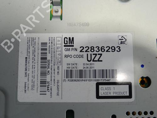 Radio OPEL ASTRA J (P10) 1.7 CDTI (68) | BP32321352E6 - Image 6