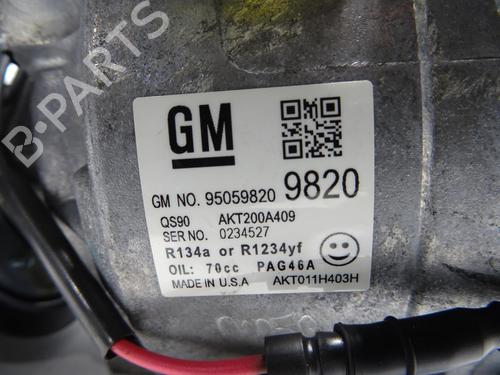 Used AC compressor AC compressor OPEL MOKKA / MOKKA X (J13) 1.4 (_76) (140 hp) 27650651 27650651