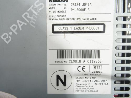 Radio NISSAN QASHQAI / QASHQAI +2 I (J10, NJ10, JJ10E) 2.0 dCi All-wheel Drive | BP25894064E6 