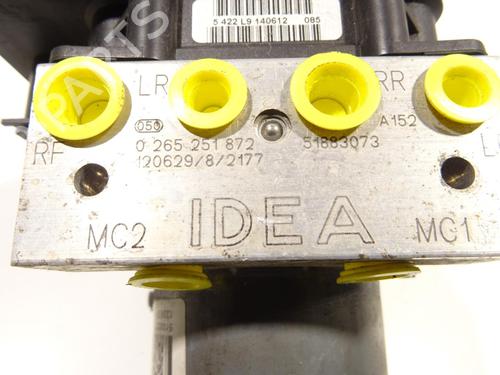 Used ABS pump ABS pump LANCIA MUSA (350_) 1.3 D Multijet (350.AXM11, 350.AXM1A, 350.AXI1A) (95 hp) 27485355 27485355