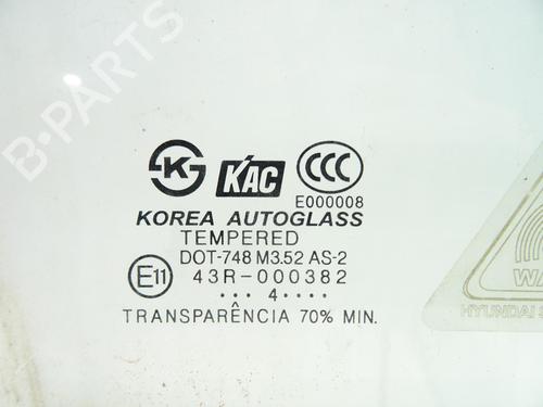 Used Front right door window Front right door window HYUNDAI SANTA FÉ I (SM) 2.0 CRDi 4x4 (125 hp) 21972933 21972933