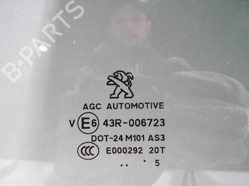 Rear left door window PEUGEOT 2008 I (CU_) 1.2 THP 110 / PureTech 110 | BP23787925C20 