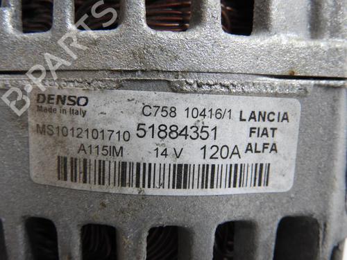 Alternator FIAT 500X (334_) 1.6 D Multijet (334AXA1B, 334AXA11) | BP20058496M7