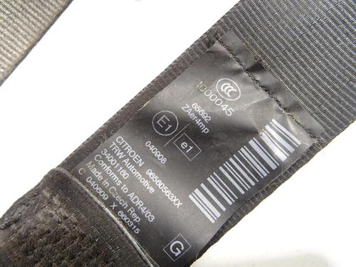 Front left belt tensioner CITROËN C5 III (RD_) 1.6 HDi 110 (RD9HZC) | BP30097249C87